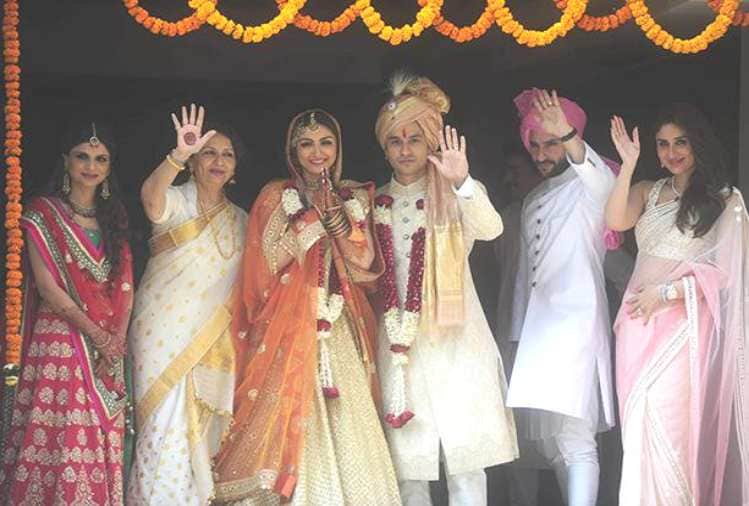 soha ali khan birthday look at her wedding photos