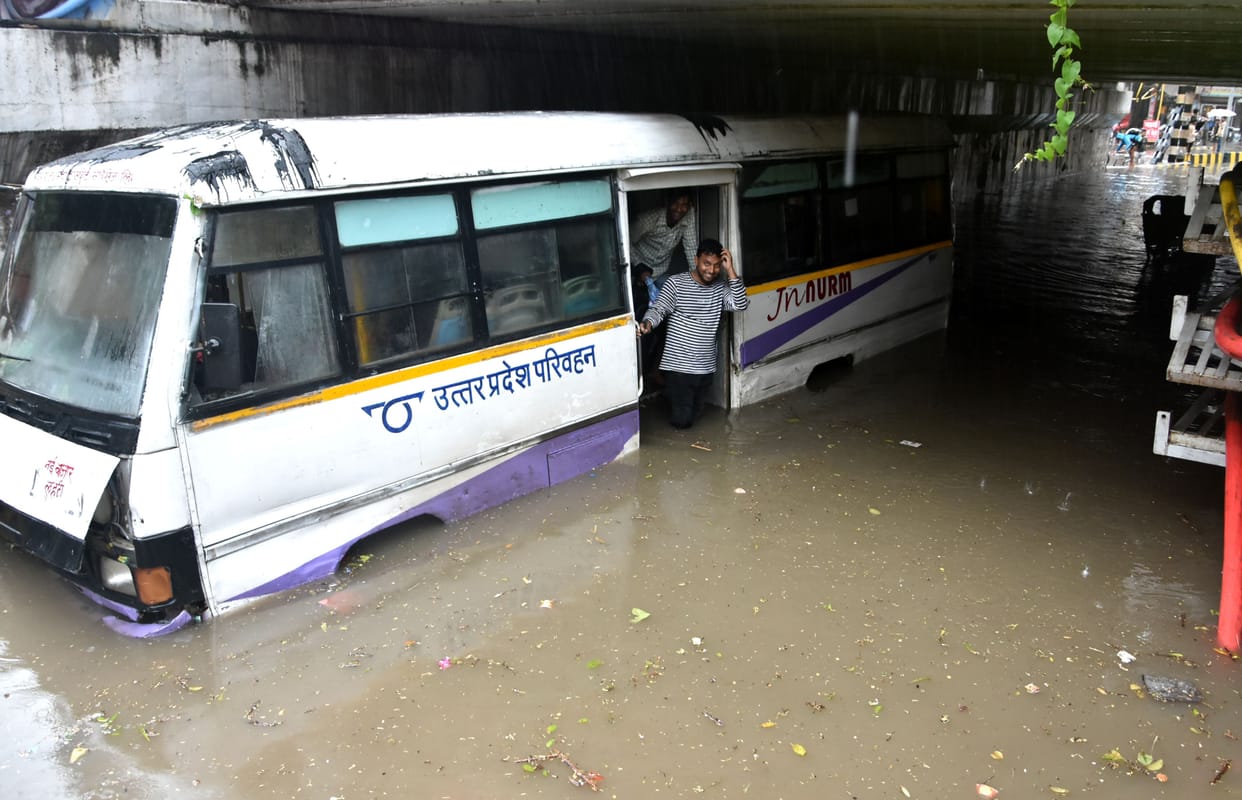 Three dead due to heavy rain