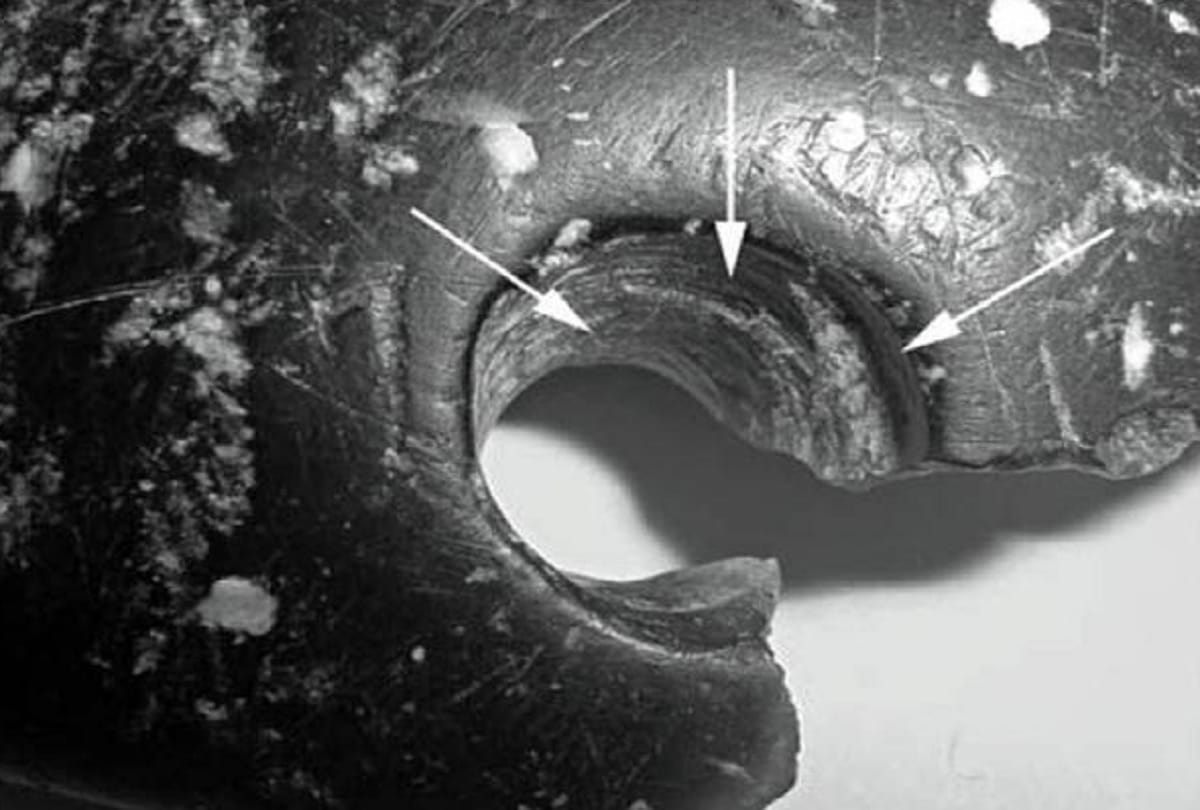 40000 year old bracelet found in siberia made by extinct human species
