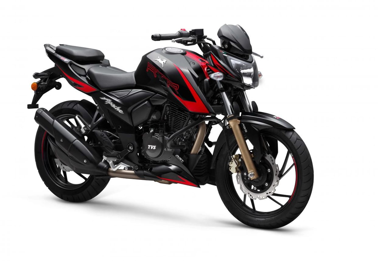 TVS Motor Launched bluetooth smartxonnect technology feature in apache rtr 200 4v