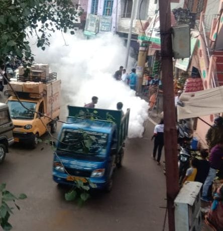prevention against dengue taken by palika administration