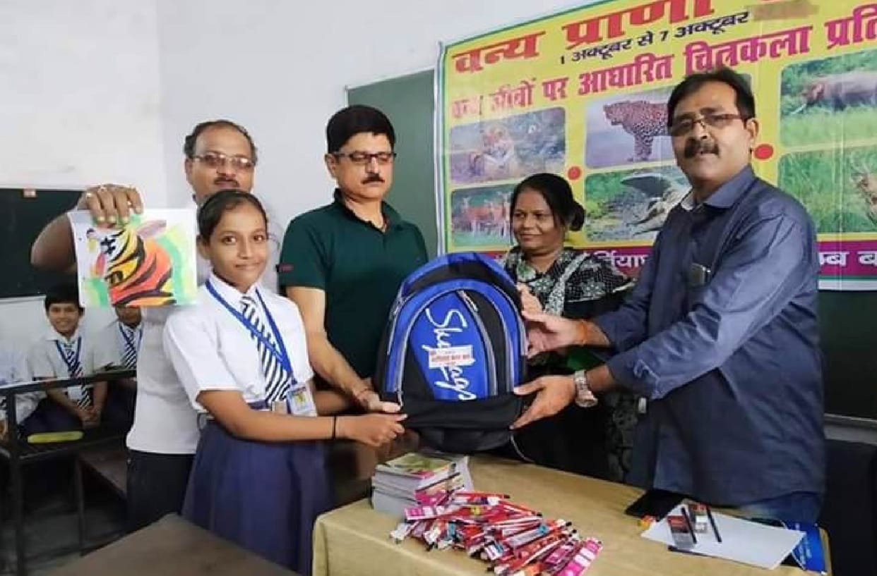 Students were made aware of the safety of wildlife