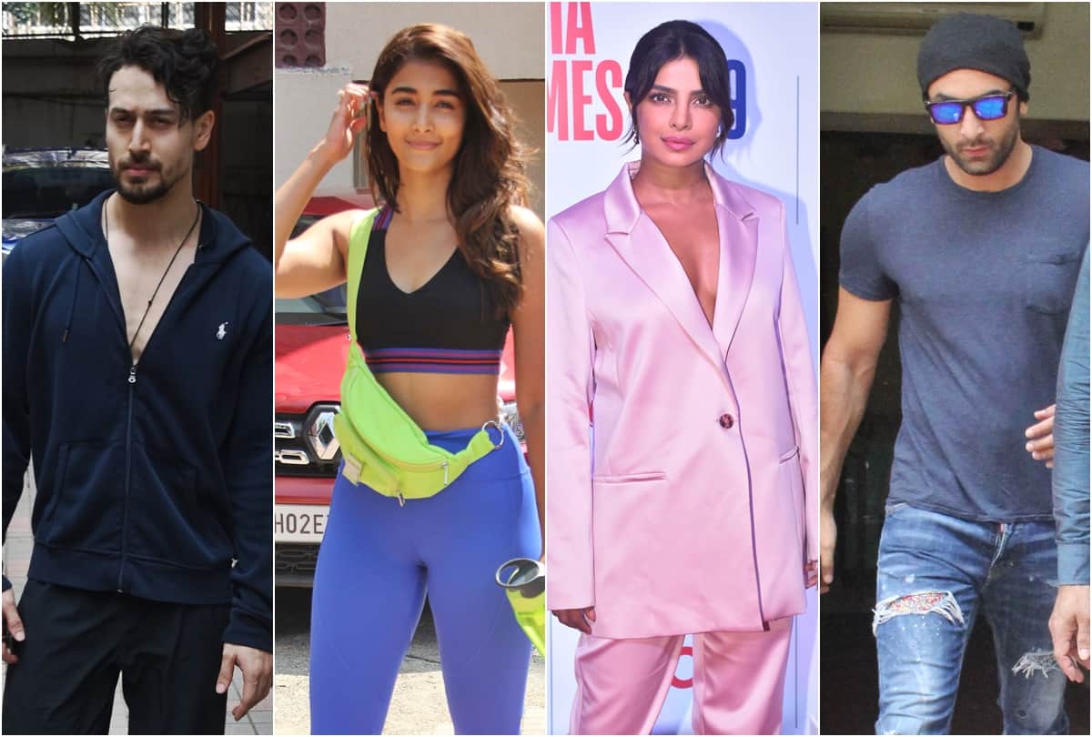 Bollywood celebs Spotted Deepika Tiger Priyanka The Sky is Pink Ranbir Ranveer Shilpa Shah Rukh