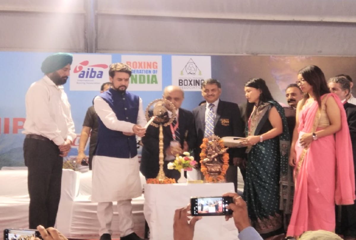 Fourth National Men's Boxing Championship begins in Baddi himachal