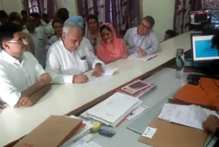 Haryana Assembly Elections, Heavy weight politician filed nomination in haryana