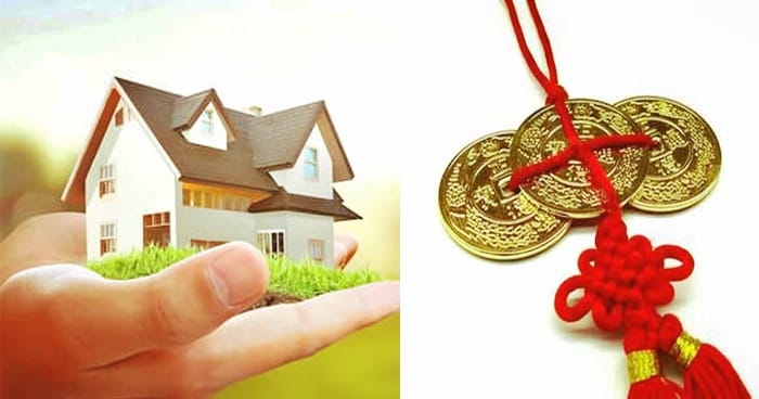 fengshui vastu tips chinese coins with red ribbon