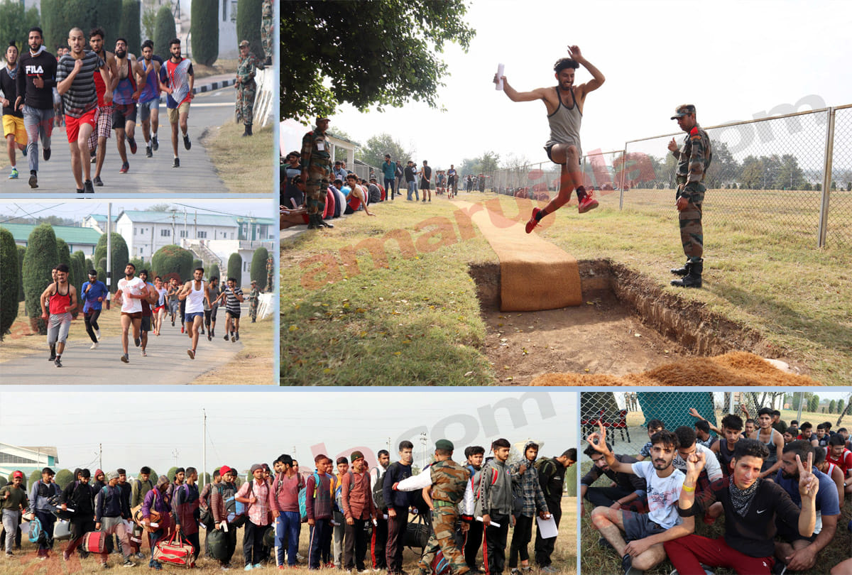 seven thousand youth in jammu kashmir applied for 70 post in jammu kashmir police on SPO Post