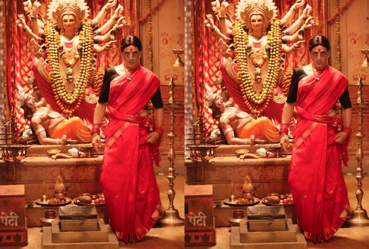 Akshay Kumar romantic picture along with 25 year younger Kiara Advani viral from Laxmmi Bomb film