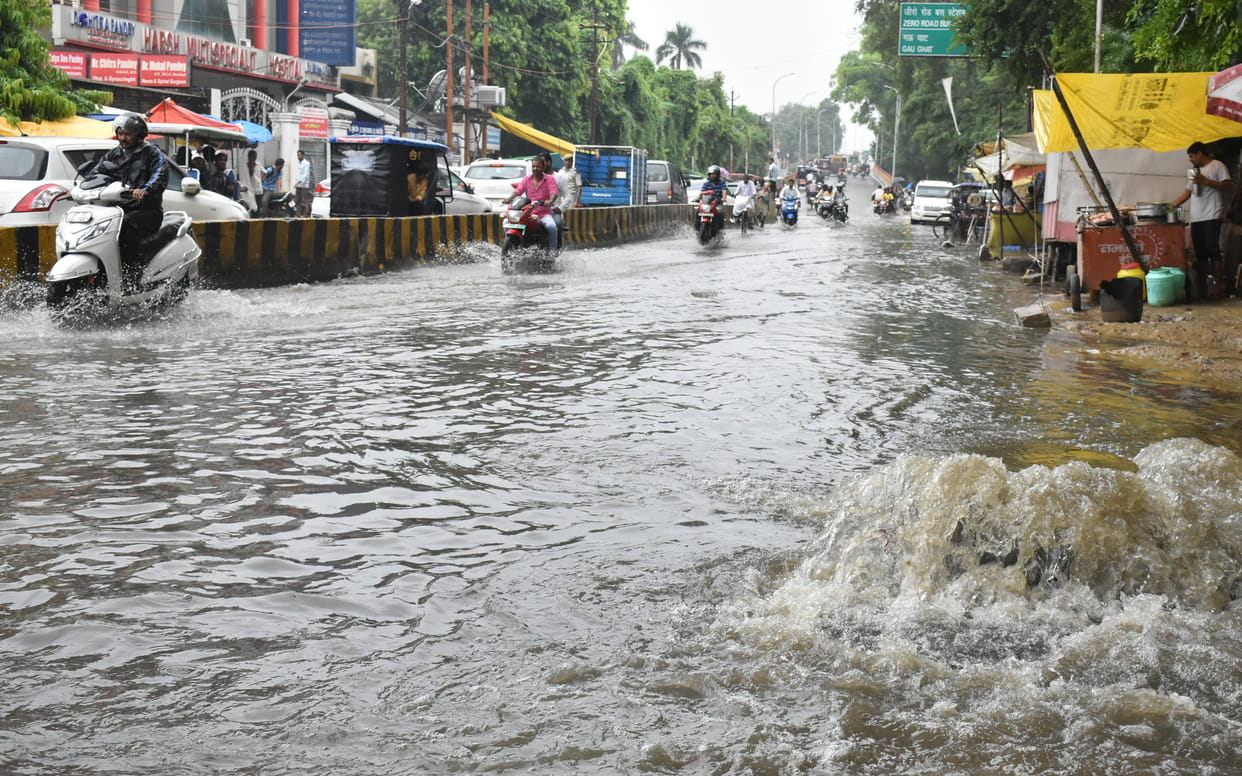 Prayagraj: Ganga-Yamuna inundation due to heavy rains