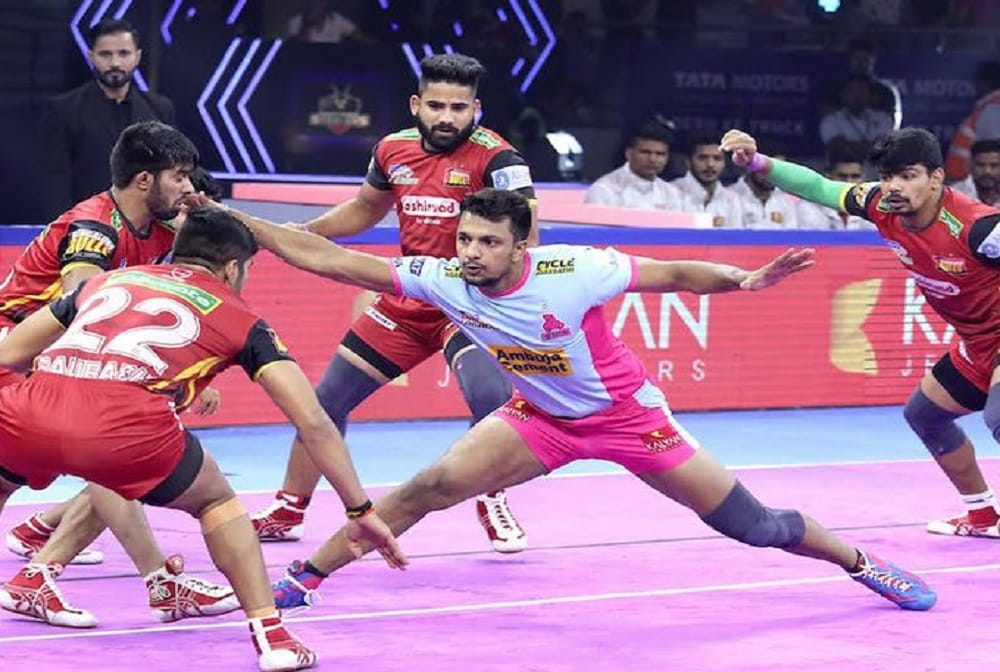 pro kabaddi 2019: Jaipur pink Panthers vs Bengaluru Bulls and Haryana Steelers vs Telugu Titans