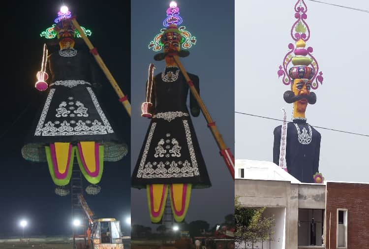 Dussehra 2019, World's Tallest Ravana Stands in Chandigarh