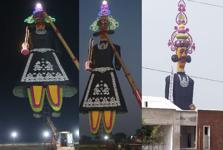 Dussehra 2019, World's Tallest Ravana Stands in Chandigarh