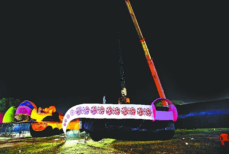 Dussehra 2019, World's Tallest Ravana Stands in Chandigarh