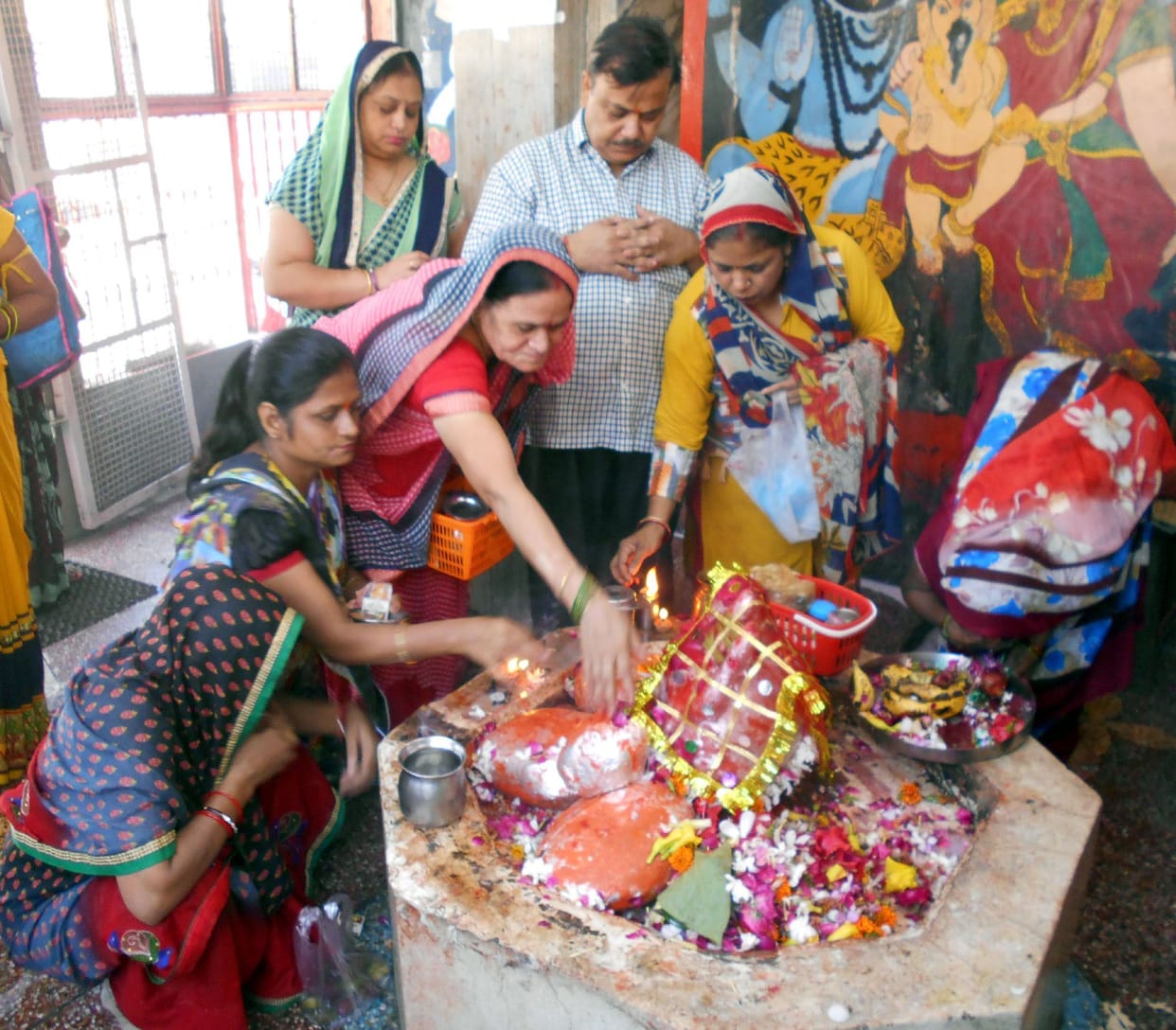 Navratra mahotsav, celebration in kasganj