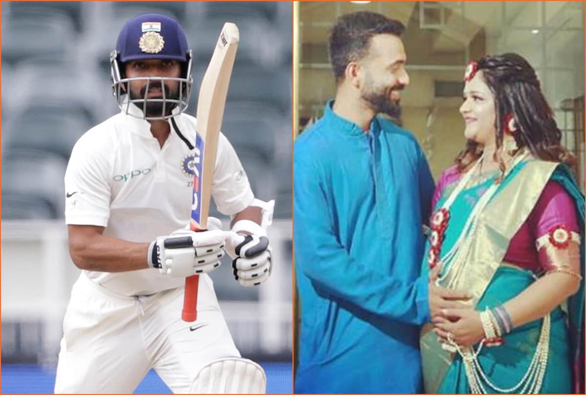 Indian Vice Captain Ajinkya rahane shared his beautiful daughter picture on social media