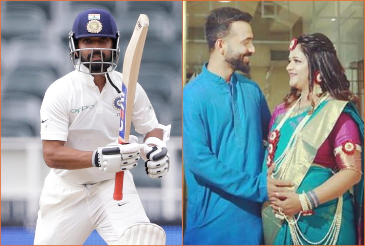Indian Vice Captain Ajinkya rahane shared his beautiful daughter picture on social media