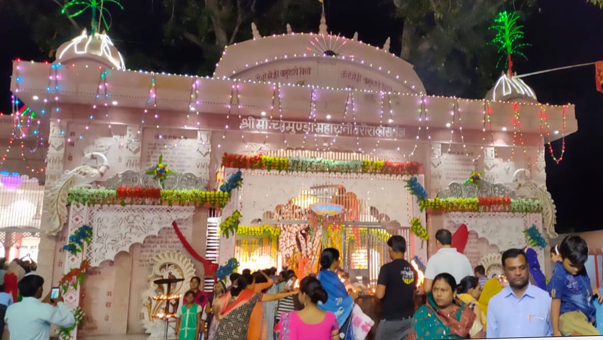 durga pooja in kasganj