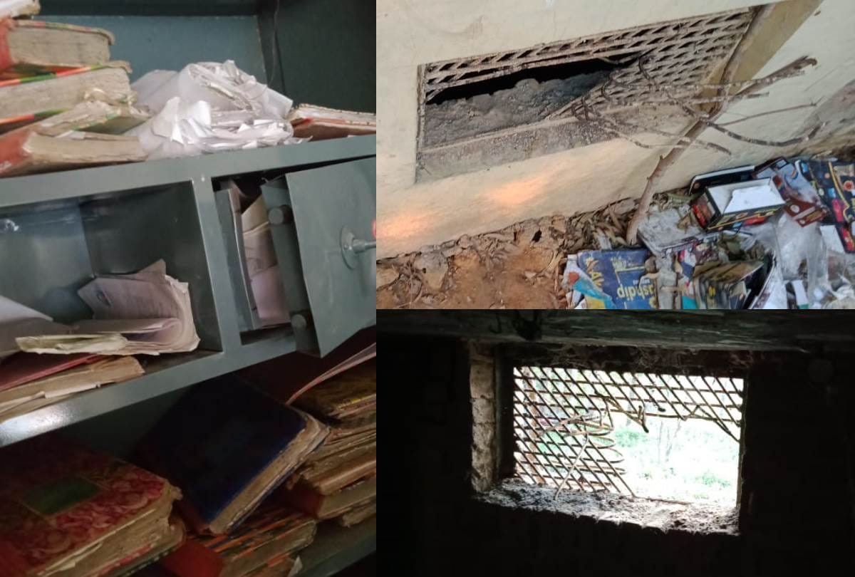 thief stole bank customer service's four lakh and laptop in bahraich