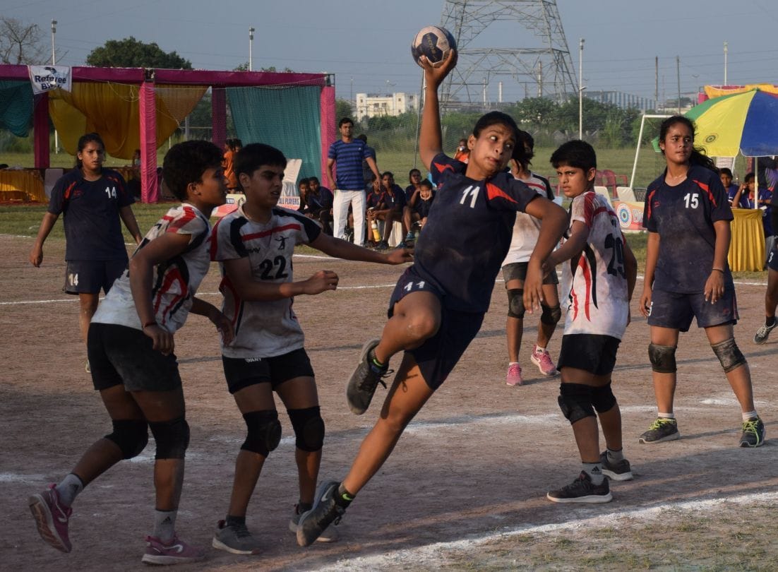 Delhi reached the finals of the national handball competition