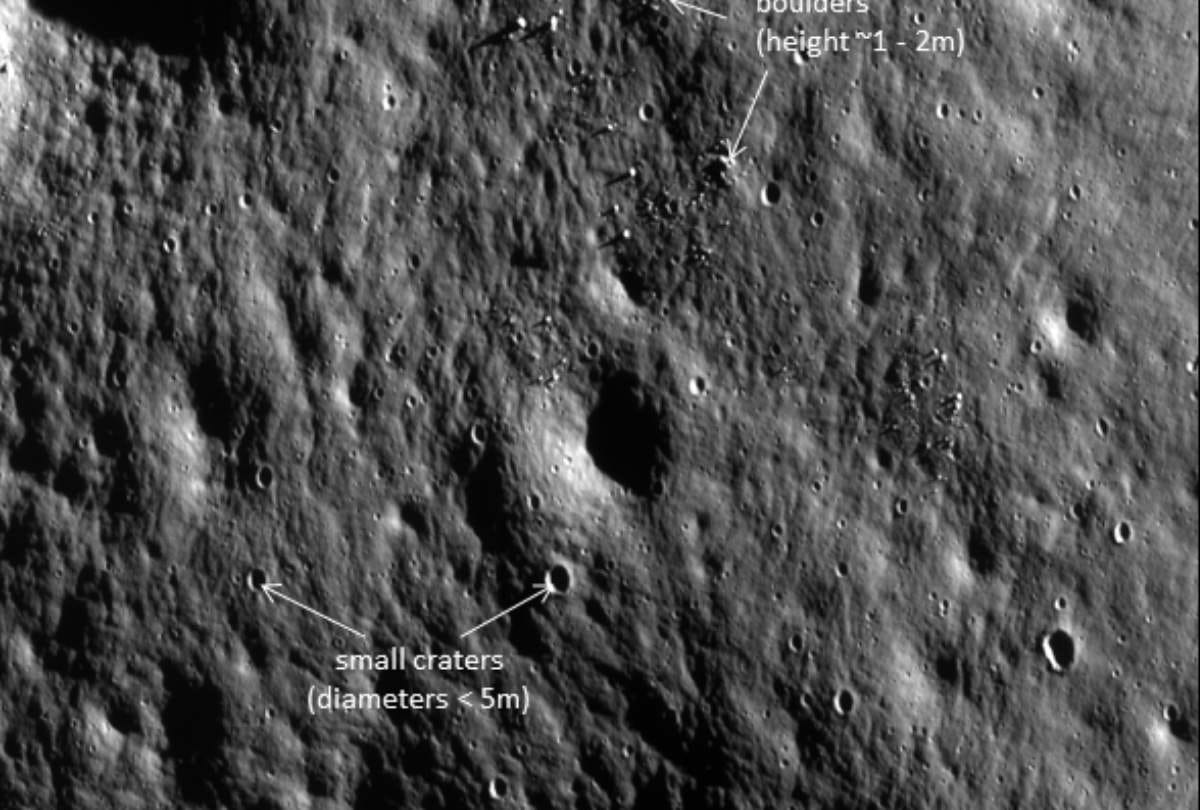 Chandrayaan-2 Orbiter Send Photo of Moon taken by High Resolution Camera ISRO released