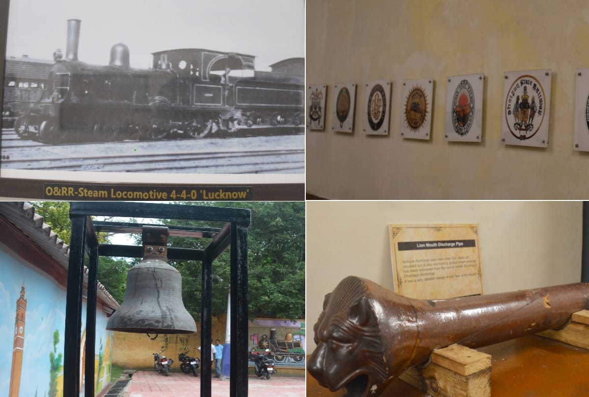 historical pictures of city and railway station found from loco workshop of Northern Railway