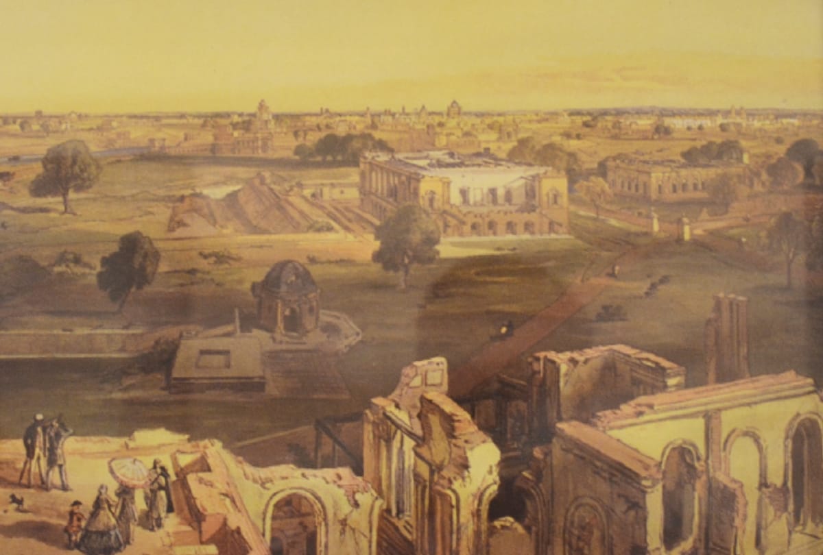 historical pictures of city and railway station found from loco workshop of Northern Railway
