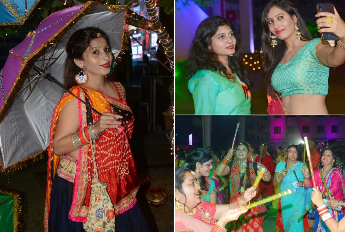 dandiya mahotsav in GD goenka public school in lucknow