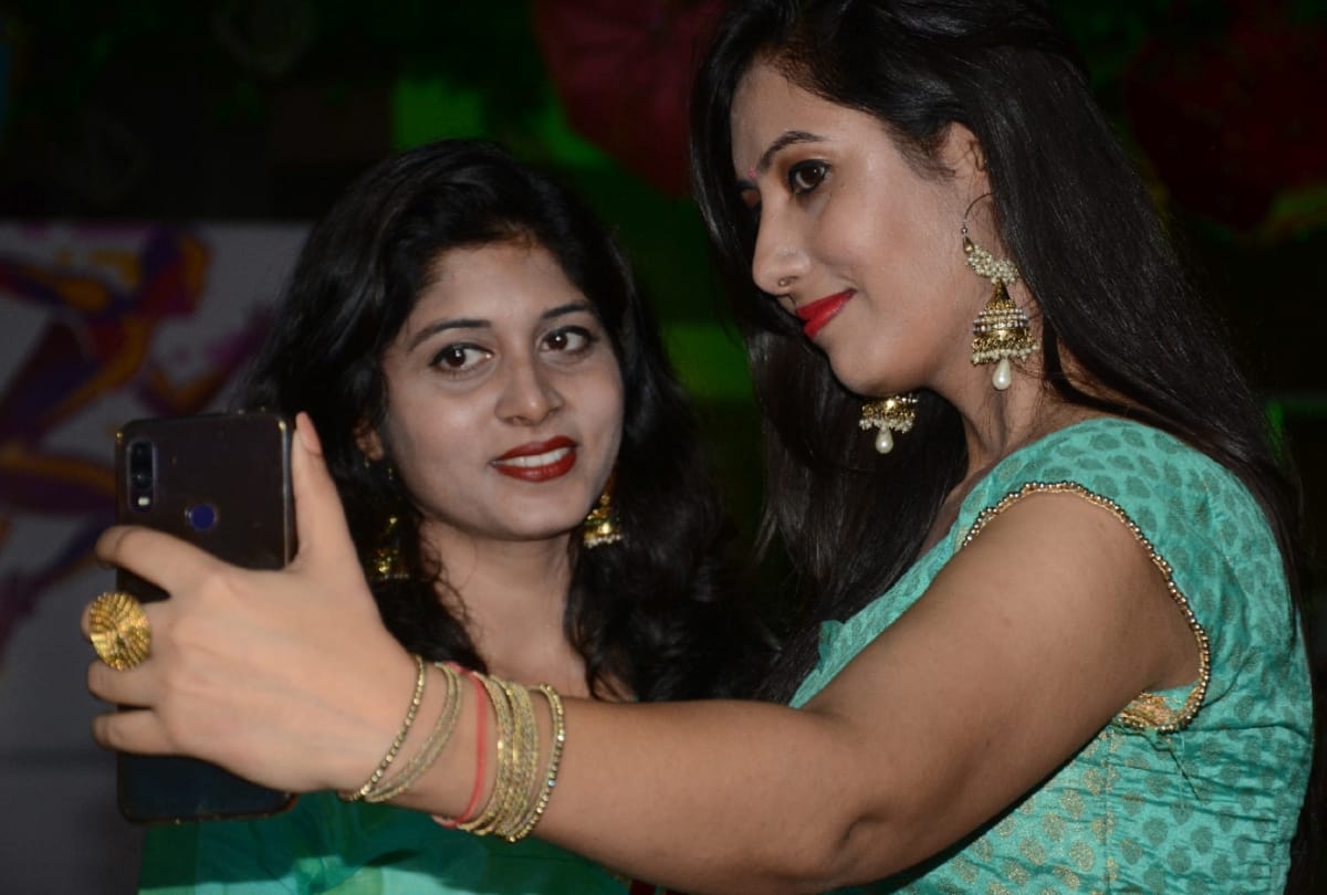 dandiya mahotsav in GD goenka public school in lucknow