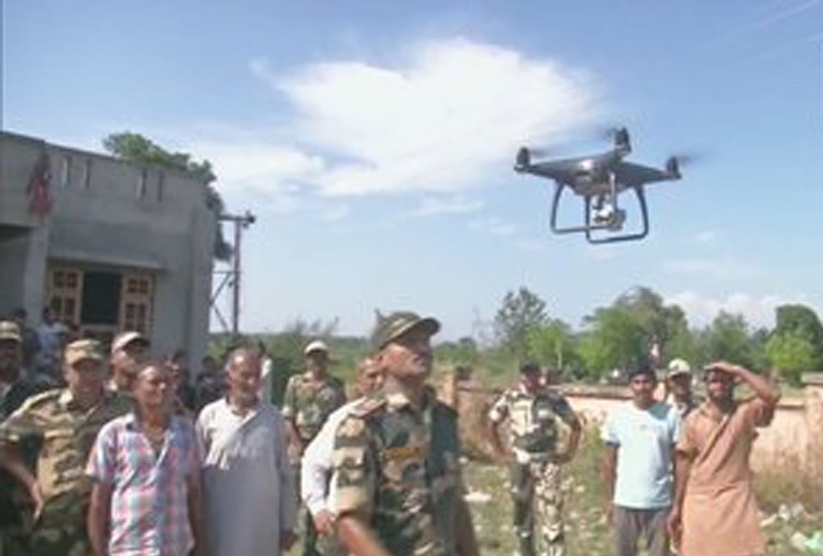 BSF personnel conducted an awareness programme on drones, villagers can inform security forces