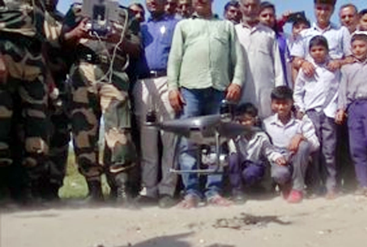 BSF personnel conducted an awareness programme on drones, villagers can inform security forces