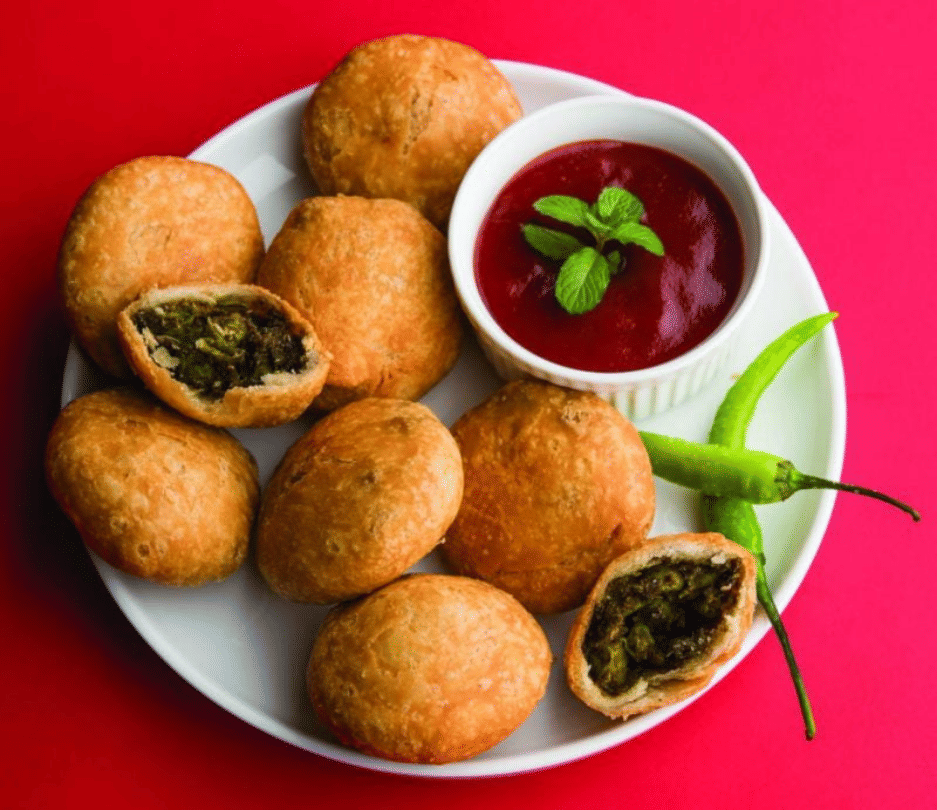Karva Chauth 2019 kurkuri namkeen kachori recipe