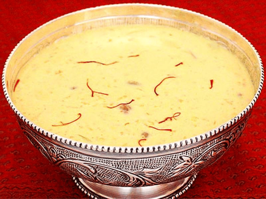 Karwa Chauth 2019 special kesar jafarani kheer recipe