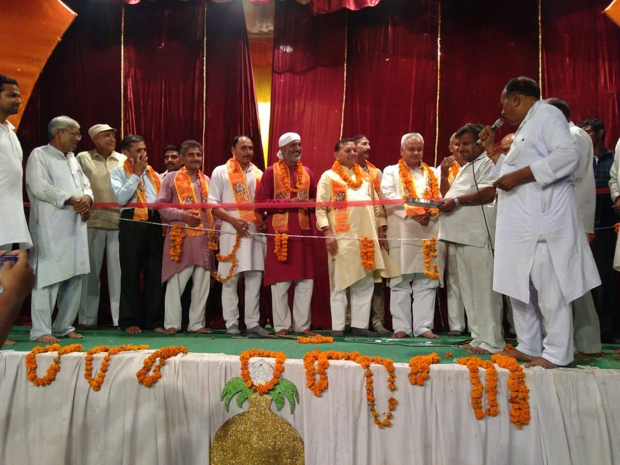 Staging of sugreev ram meeting in ramleela