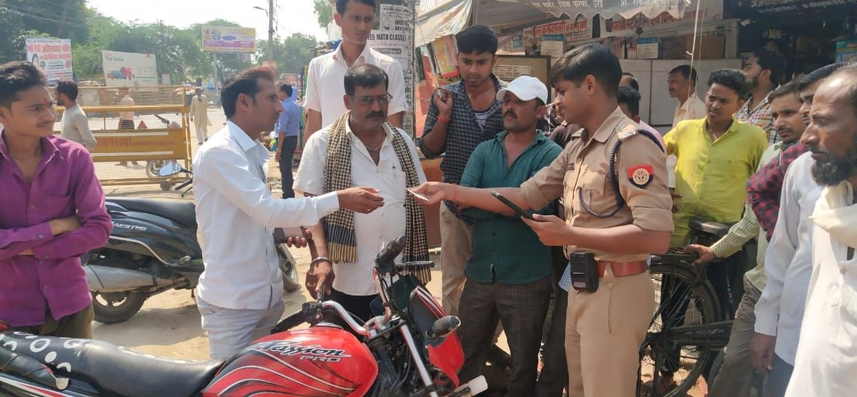 CO checks 74 vehicles and collects 34 thousand