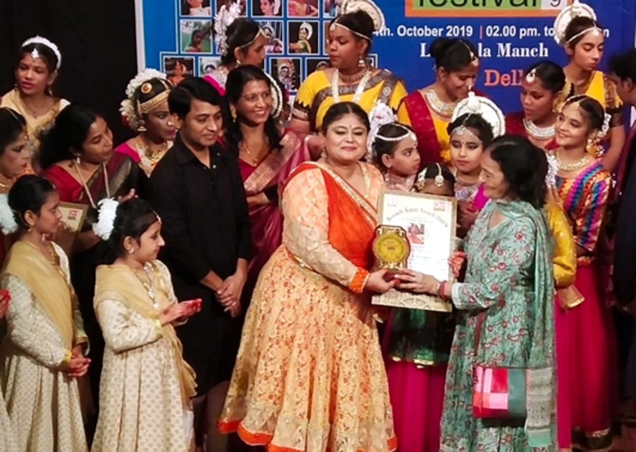 konark kranti Award, kathak dance, himanshi