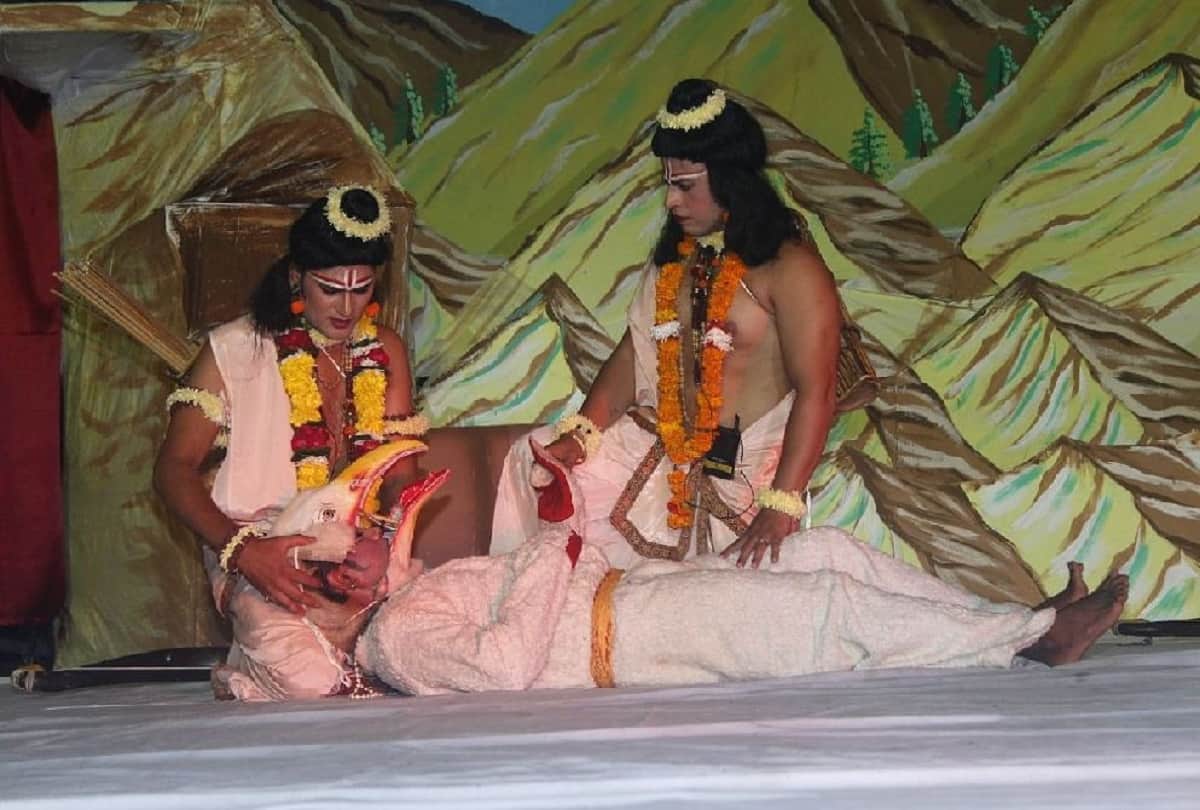 Ramleela presentation in New Delhi Ram Lakshman Sita Bharat and Dashrath
