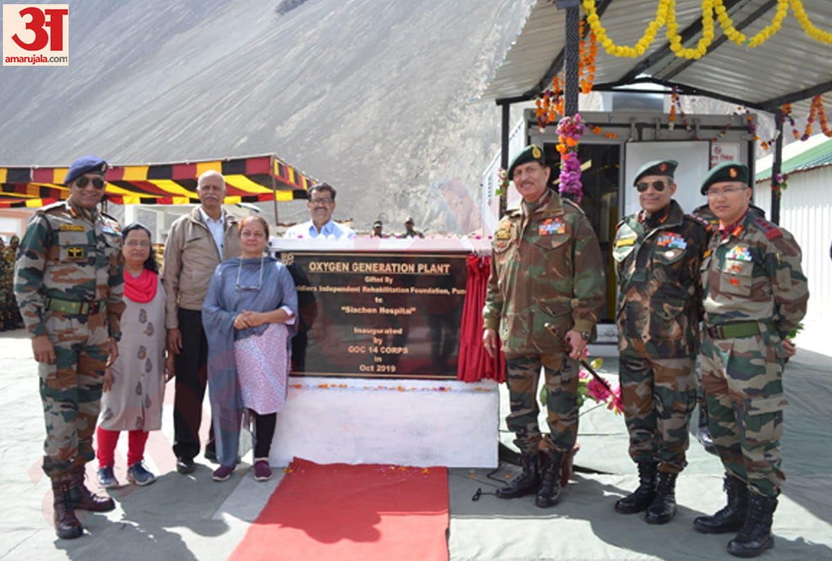 Siachen Hospital Gets Oxygen Plant Mumbai Couple Sold Their Jewellery To Set Up Oxygen Plant