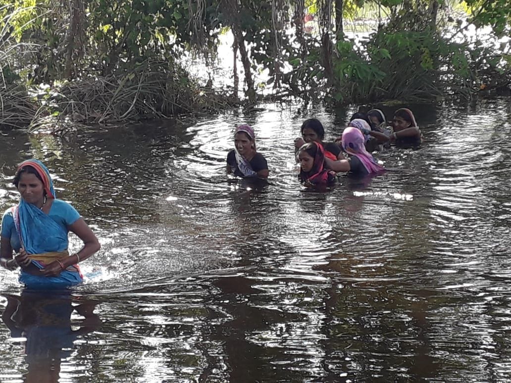 water level of Tamsa reduced but problems didn't