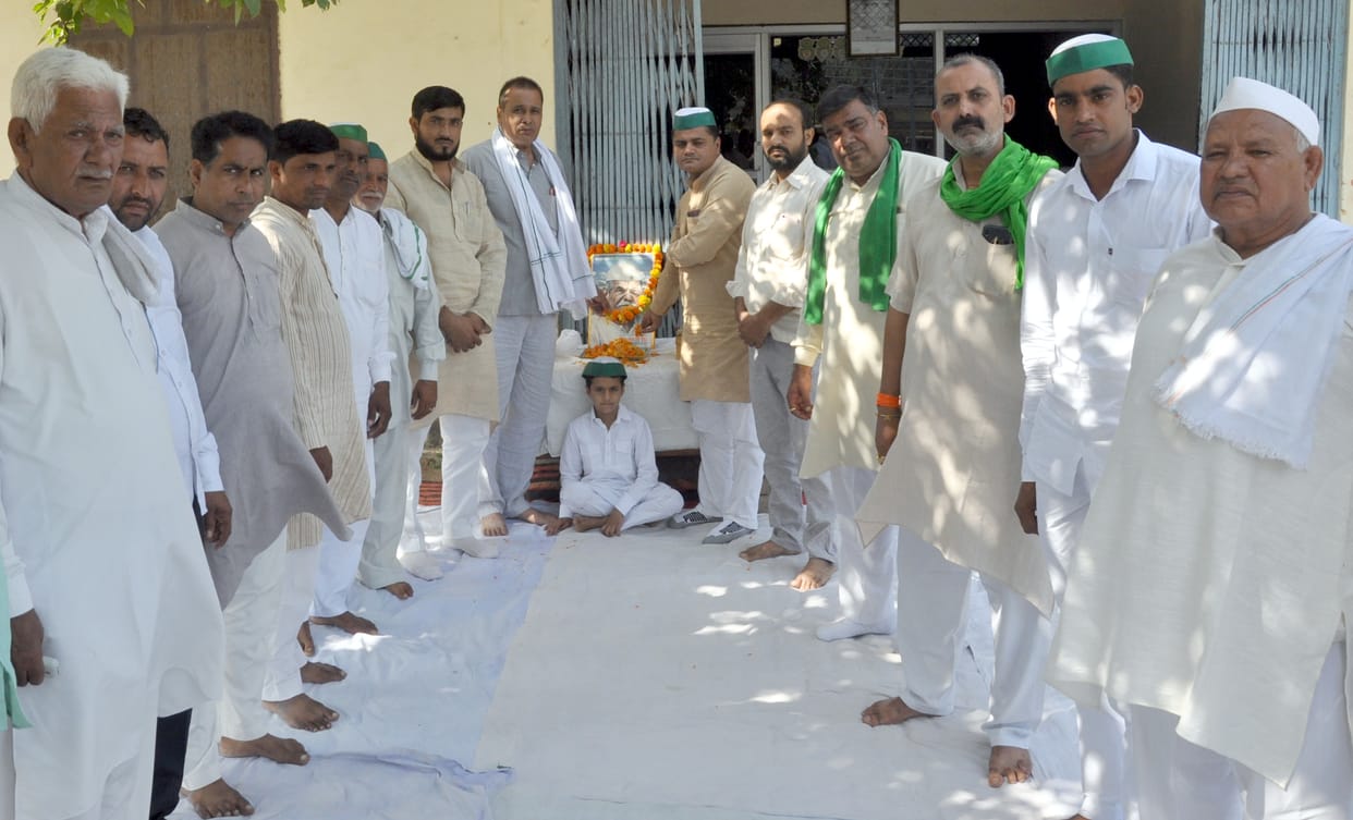 Chaudhary Mahendra Singh Tikait's birth anniversary celebrated