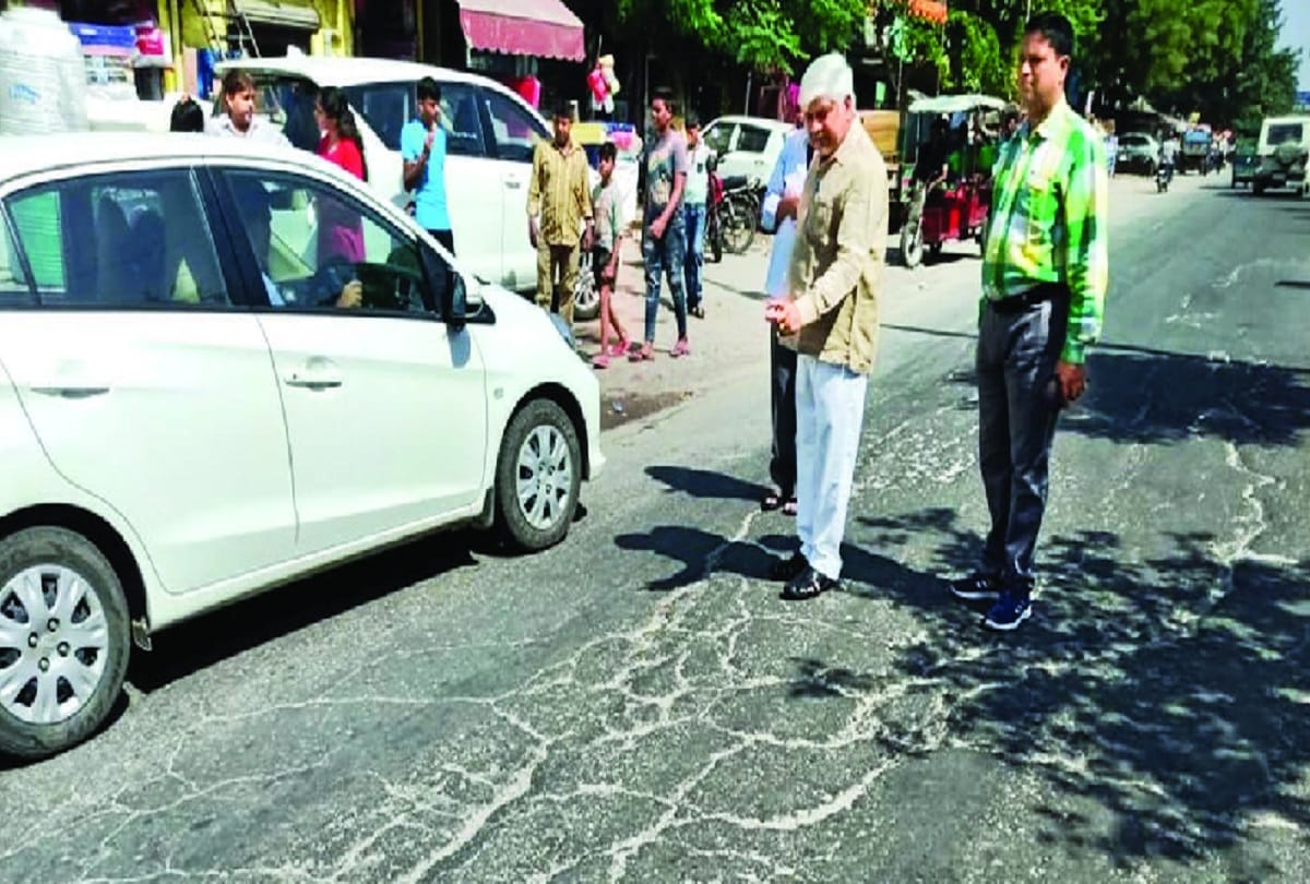 aap mla found 1900 pit holes during road survey in delhi