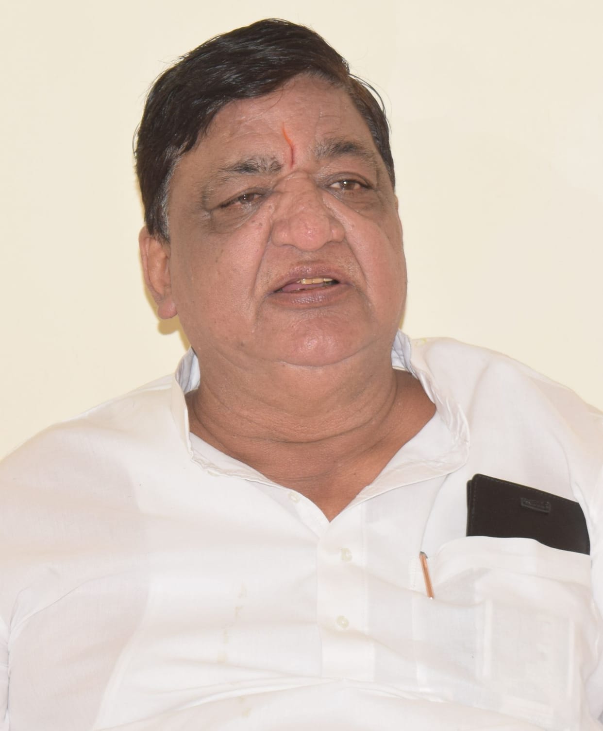 naresh raised quistion on plantation and cow shelter