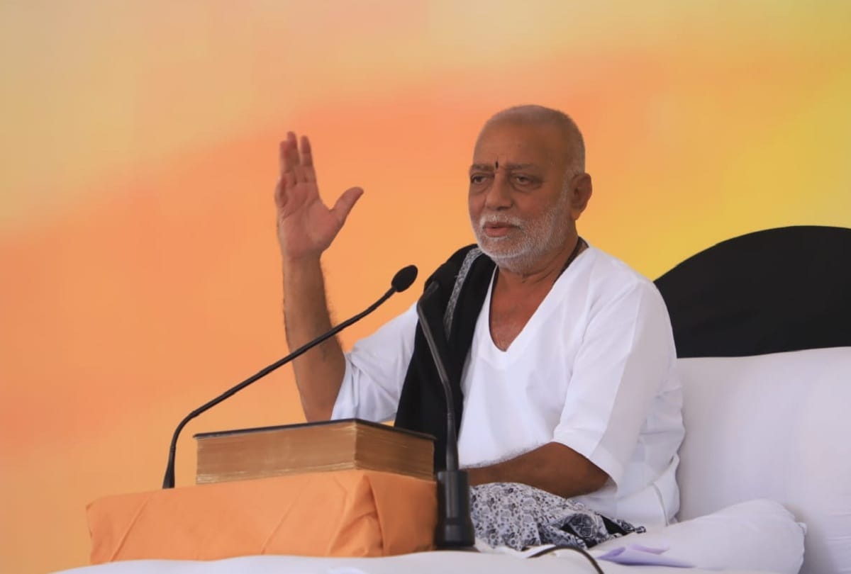 Morari Bapu appealed for five crore donations for the construction of Ram temple but 16 crores came in five days
