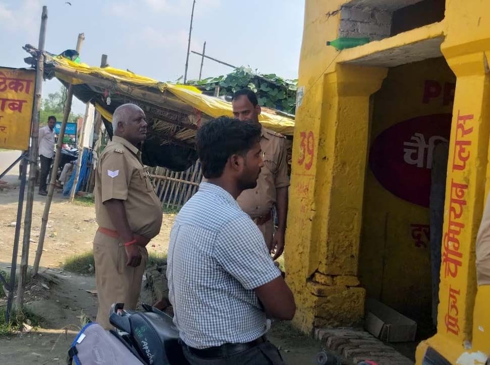 firing in illegal dumping of wine