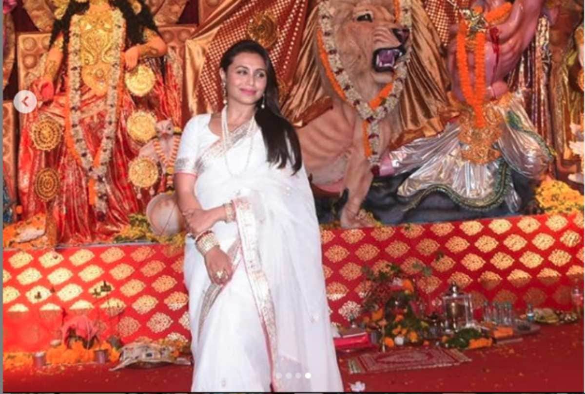 Rani Mukerji, Jaya Bachchan to Anurag Basu Celebrate Durga Puja at Pandal in mumbai
