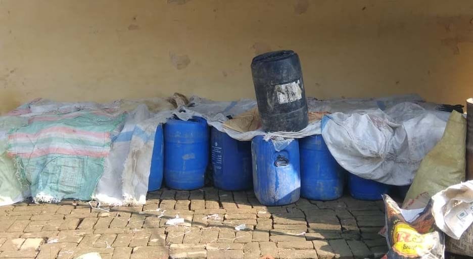 Alcoholic chemical recovered