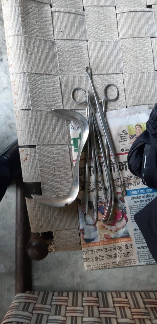 woman arrested for illegal delivery, new born baby dead body found