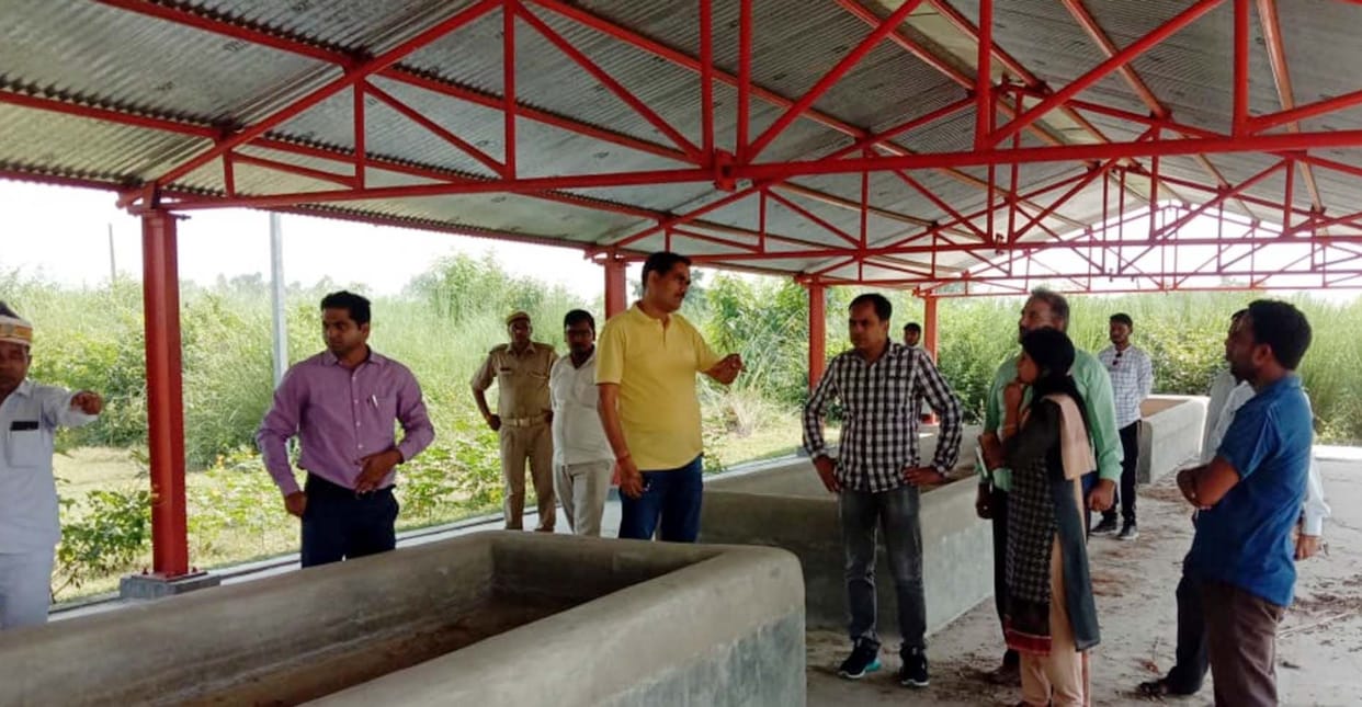 dm inspecion in kasganj