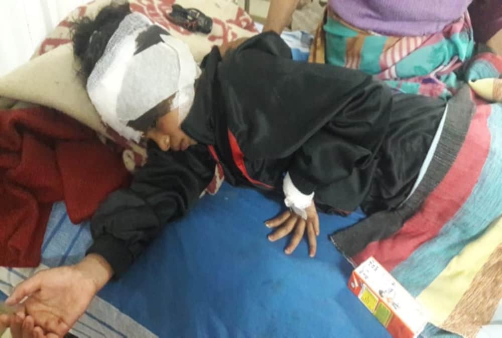 Sister Fight With Lepord For Save her Four Year old Brother in kotdwar