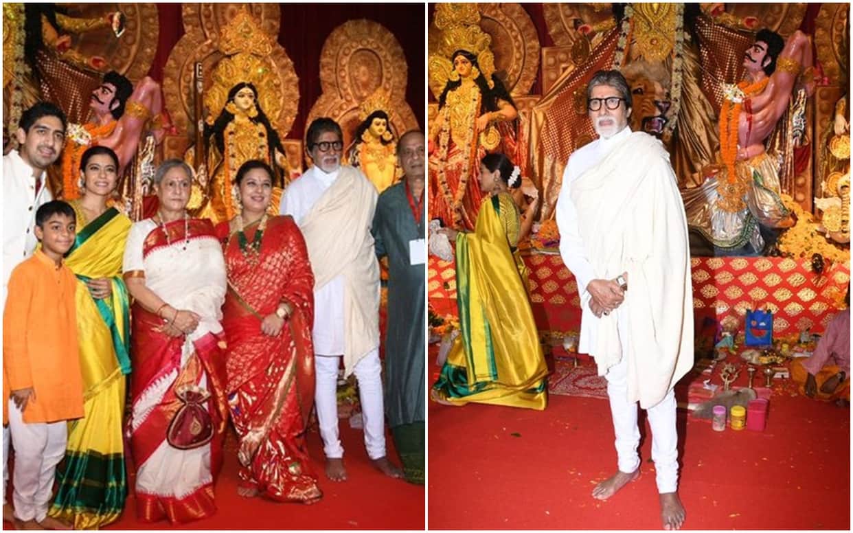 Amitabh Bachchan and Jaya Bachchan Durga Puja pandal to akshay kumar bala Song Teaser out