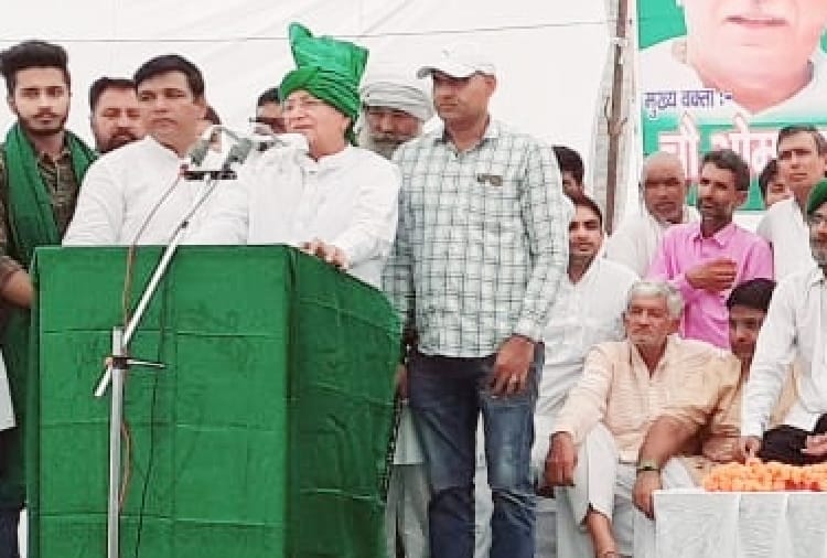 Haryana Assembly Elections, OP Chautala Addressed several rallies